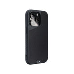 Black Leather Protective Phone Case - Limitless