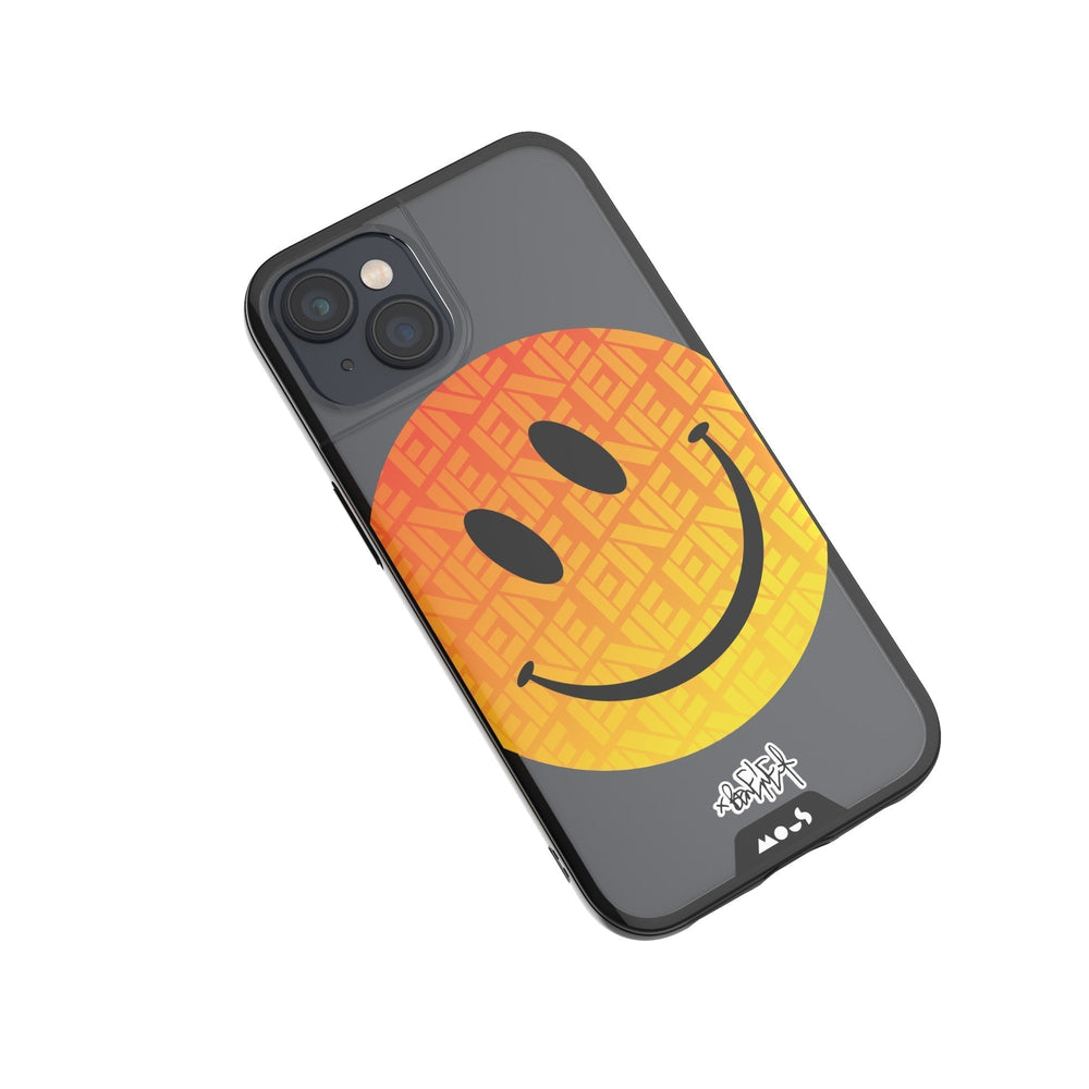 Ben Eine Orange Smiley Face Clear Protective Case | iPhone 13,iPhone 13 mini