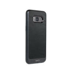 Black Leather Protective Phone Case - Limitless