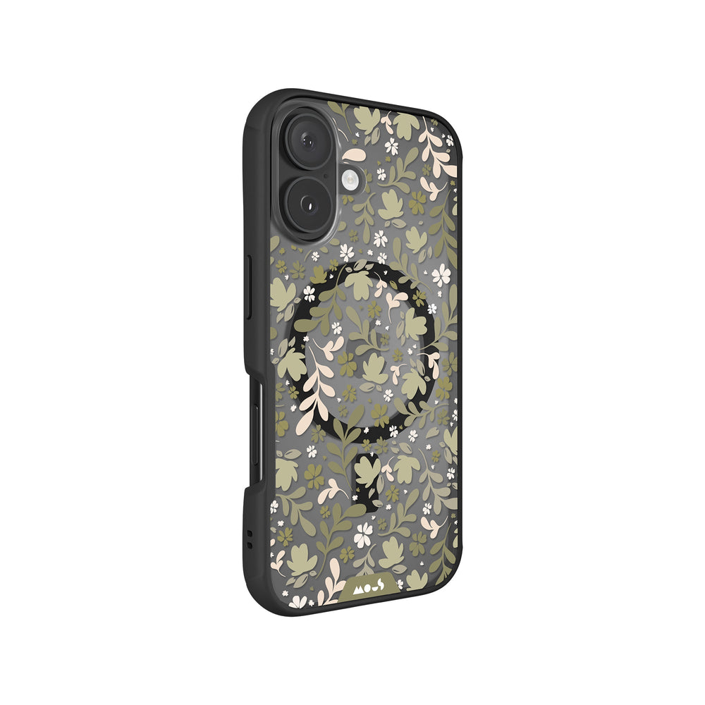 Ditsy Green Protective Phone Case - Flowers MagSafe
