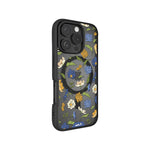 Floral Blue Protective Phone Case - Flowers MagSafe