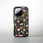 Floral Pink Protective Phone Case - Flowers