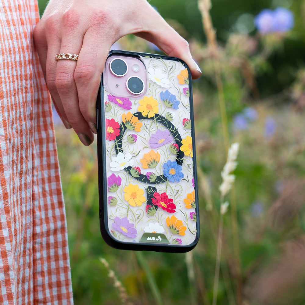 hover-image, Mous Phone Case Clear Floral Pattern Flowers | iPhone 15 Pro Max,iPhone 15 Pro,iPhone 15 Plus,iPhone 15,iPhone 14 Pro Max,iPhone 14 Pro,iPhone 14 Plus,iPhone 14