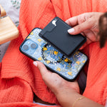 Mous Phone Case Clear Floral Pattern Flowers | iPhone 15 Pro Max,iPhone 15 Pro,iPhone 15 Plus,iPhone 15,iPhone 14 Pro Max,iPhone 14 Pro,iPhone 14 Plus,iPhone 14