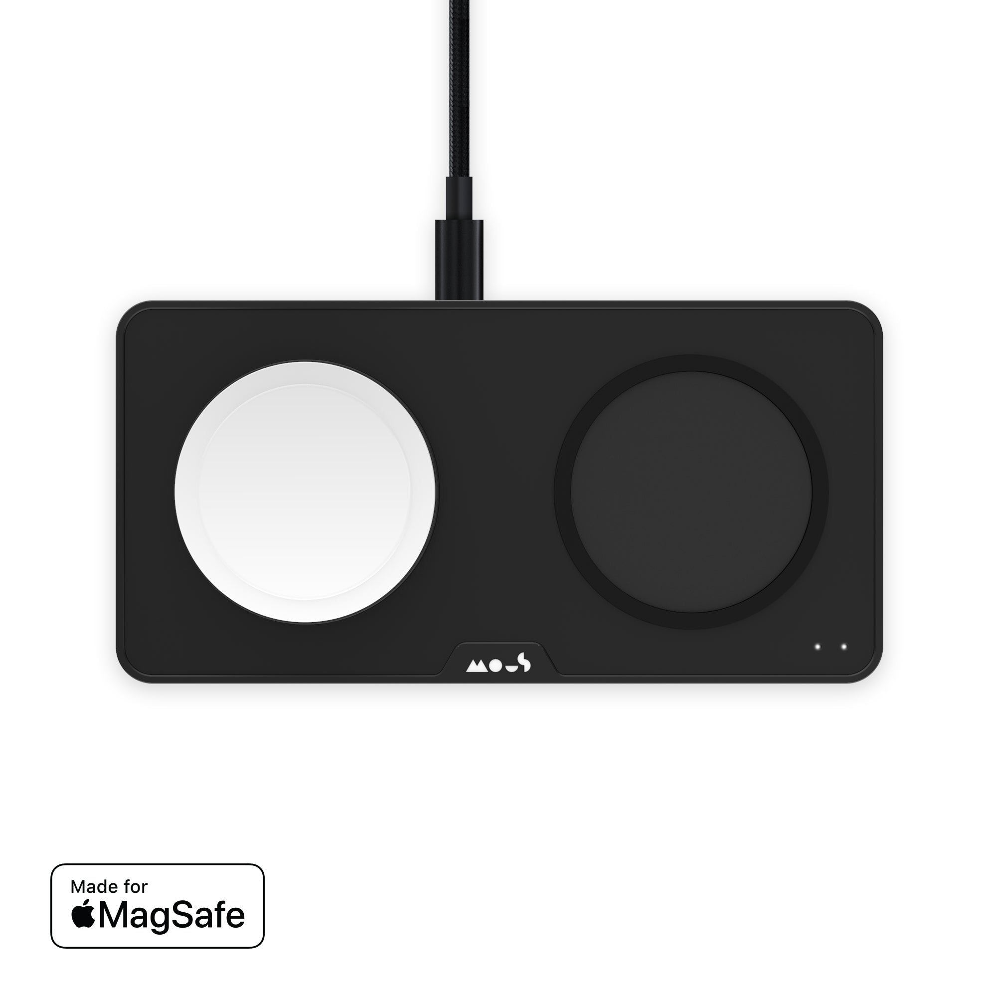 Mous Matte Black Charging Station with MagSafe®