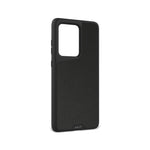 Black Leather Protective Phone Case - Limitless