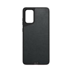Black Leather Protective Phone Case - Limitless