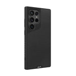 Black Leather Protective Phone Case - Limitless