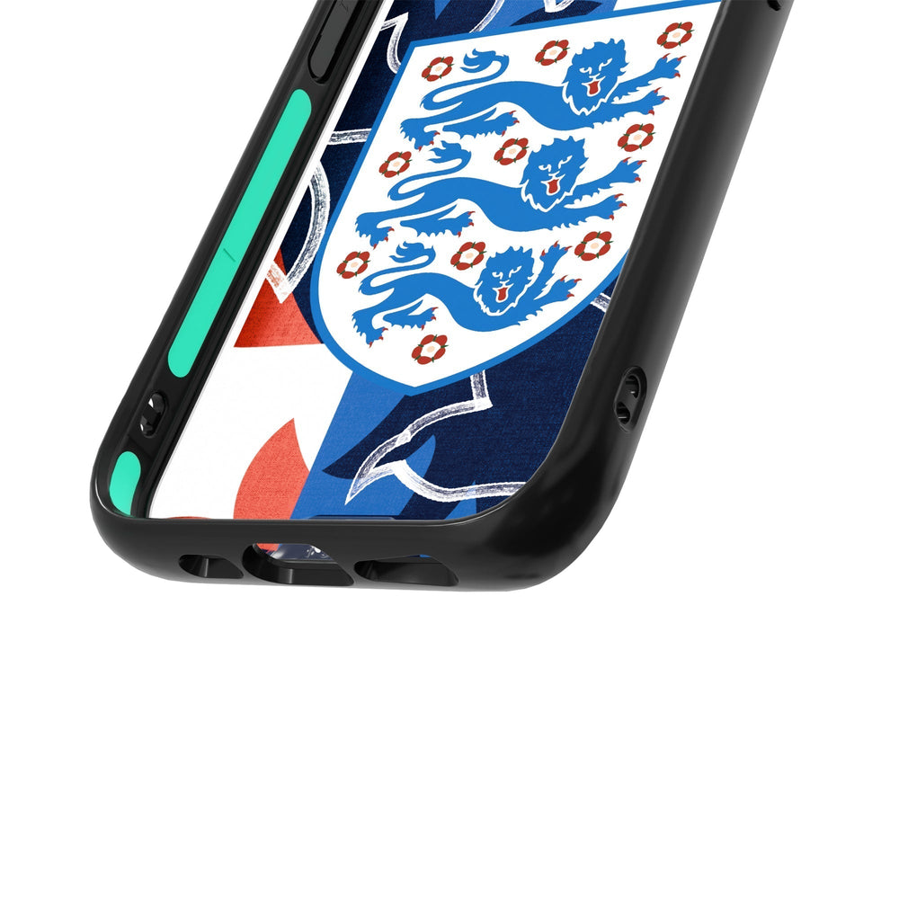 England Football Phone Case Euros 2024 Football Accessories Three Lions Footy | iPhone 15 Pro Max,iPhone 15 Pro