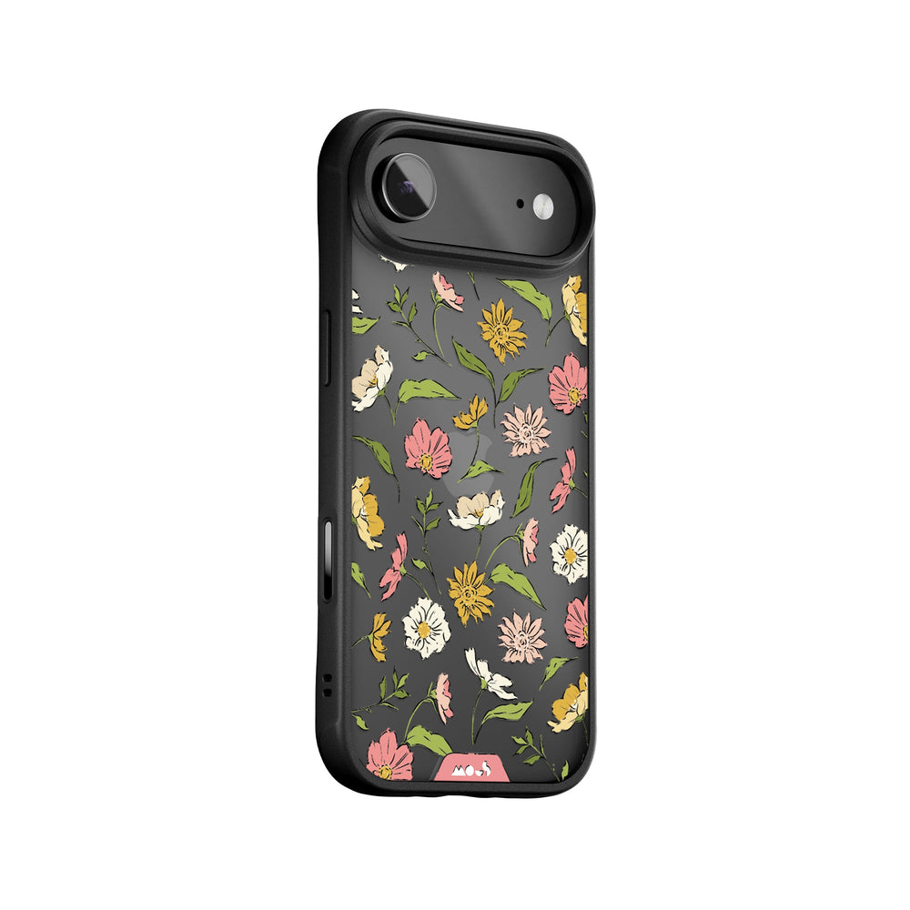 Floral Pink Protective Phone Case - Flowers
