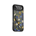 Floral Blue Protective Phone Case - Flowers MagSafe