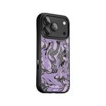 Marbled Lilac Purple MagSafe® Compatible Phone Case