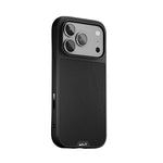 Black Leather Protective Phone Case - Limitless