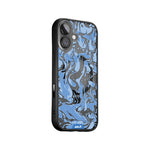 Sky Blue Protective Phone Case - Marbled MagSafe
