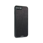Black Leather Protective Phone Case - Limitless