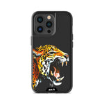 Clear Protective Phone Case Transparent Qi Wireless Charging Jaguar Cheetah Henry Fraser Design | iPhone 13 Pro Max,iPhone 13 Pro,iPhone 12 Pro Max,iPhone 12 Pro,iPhone 14 Pro Max,iPhone 14 Pro