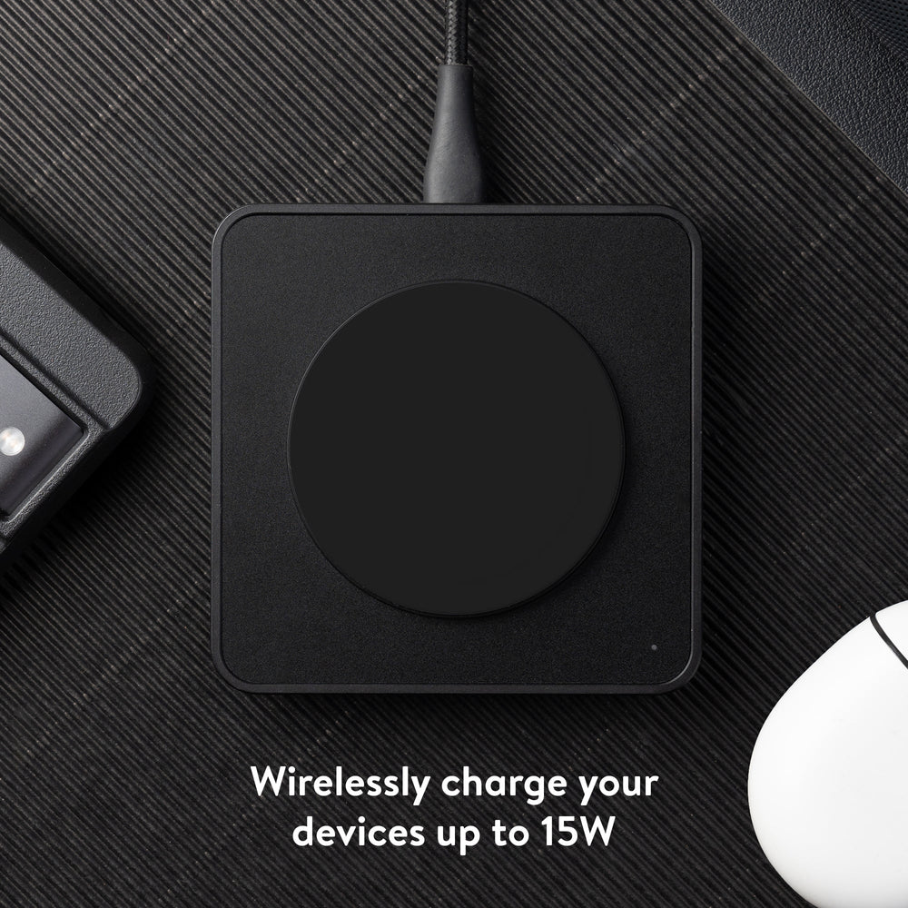 Matte Black Wireless Charging Pad