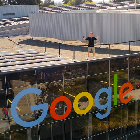 Behind the scenes: Our extreme stunt at Google HQ