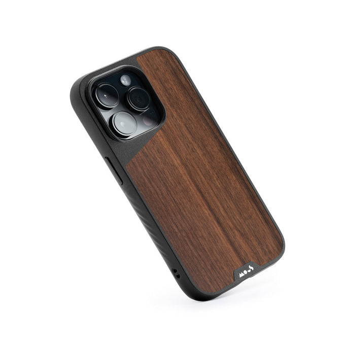 Mous MagSafe Compatible Walnut Phone Case Limitless 5.0