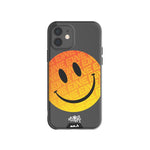 Ben Eine Orange Smiley Face Clear Protective Case | iPhone 12,iPhone 12 mini