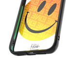 Ben Eine Orange Smiley Face Clear Protective Case | iPhone 14 Pro Max,iPhone 14 Pro,iPhone 15,iPhone 15 Plus,iPhone 15 Pro,iPhone 15 Pro Max