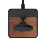 Charging Stand with Qi2 — Walnut