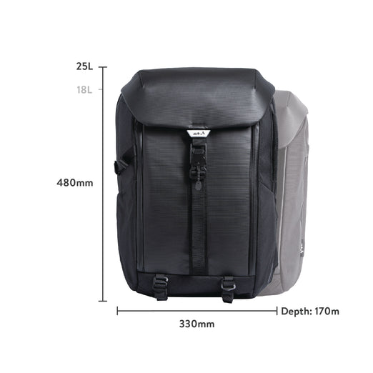 Protective Waterproof Backpack Everyday Zip Bag Commuter