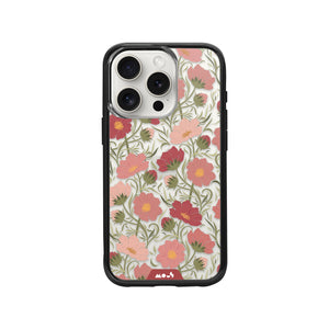 Flowers Printed Phone Case – Cosmos Pink - Clarity