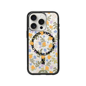 Flowers MagSafe® Compatible Printed Phone Case – Ditsy Multicolour - Clarity 2.0