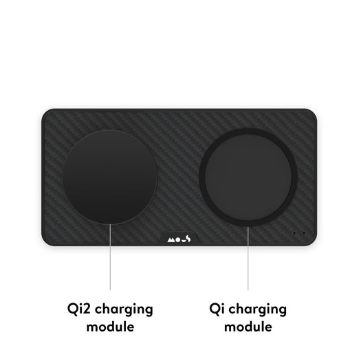 Aramid Fibre Charging Station with Qi2