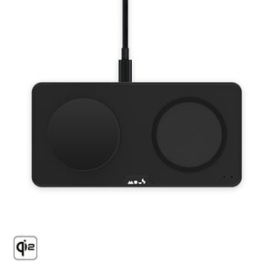 Matte Black Charging Station with Qi2