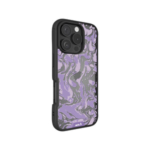 Marbled Lilac Purple Printed Phone Case