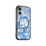Sky Blue Protective Phone Case - Marbled MagSafe