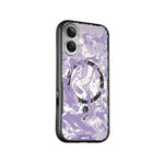 Lilac Protective Phone Case - Marbled MagSafe