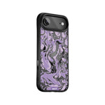 Marbled Lilac Purple MagSafe® Compatible Phone Case