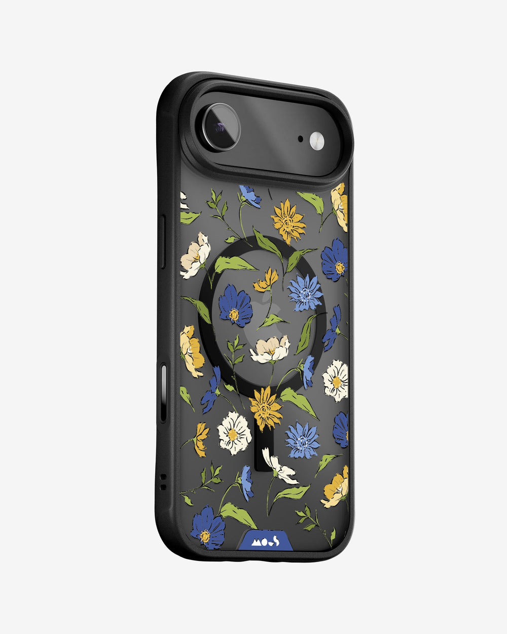 Floral Blue Protective Phone Case - Flowers MagSafe