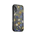 Floral Blue Protective Phone Case - Flowers