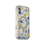 Floral Blue Protective Phone Case - Flowers MagSafe