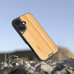 MagSafe iPhone 16 phone case wood bamboo ultra protective | iPhone 16,iPhone 16 Plus