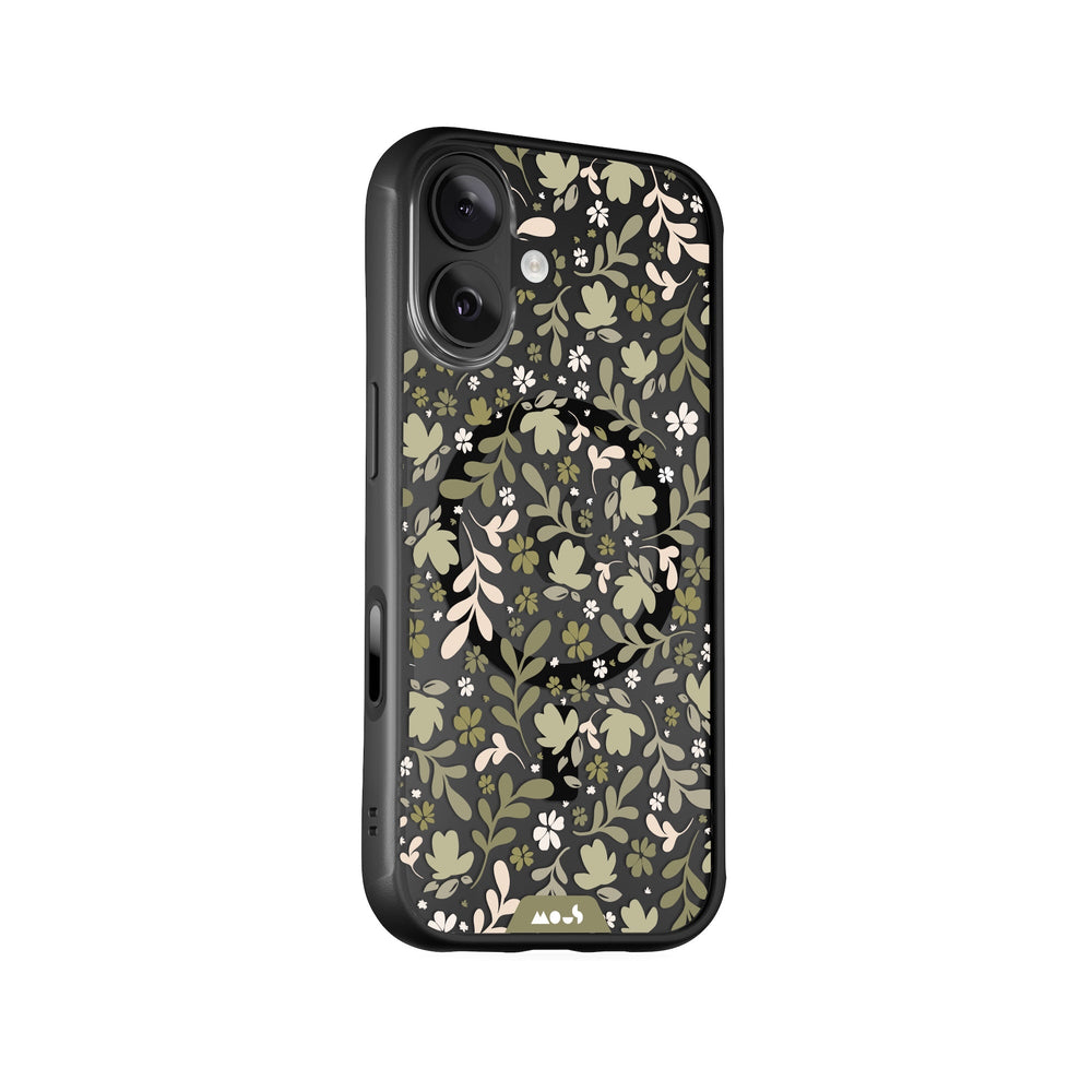 Ditsy Green Protective Phone Case - Flowers MagSafe