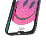 Clear Transparent iPhone Case Ben Eine Pink Smiley Face Qi | iPhone 13,iPhone 13 mini