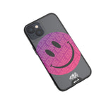 Clear Transparent iPhone Case Ben Eine Pink Smiley Face Qi | iPhone 13,iPhone 13 mini