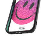 Clear Transparent iPhone Case Ben Eine Pink Smiley Face Qi | iPhone 13 Pro,iPhone 13 Pro Max