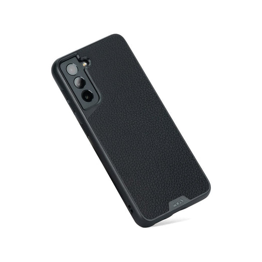 Black Leather Unbreakable Galaxy S21 Plus Case