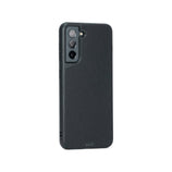Black Leather Protective Galaxy S21 Case