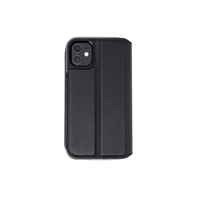 Mous Black Leather Phone Case - Contour, iPhone 11 Pro Max