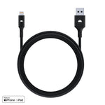 Apple iPhone certified charging cable lightning to USB-A safe quick fast charging long-lasting cable | 1.5m