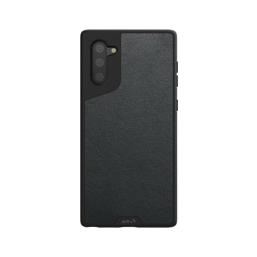Black Leather Indestructible Galaxy Note 10 Case