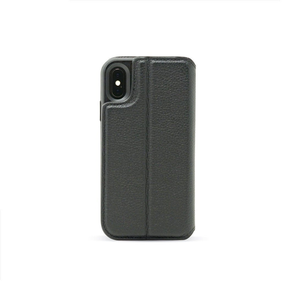 Black Leather Standing Accessory iPhone X/XS | iPhone X/XS