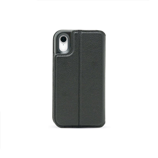 Black Leather Standing Accessory iPhone XR